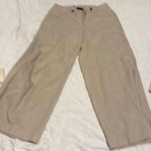 Wide leg dress pants